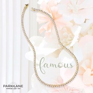 Park Lane FAMOUS Tennis Necklace NWT